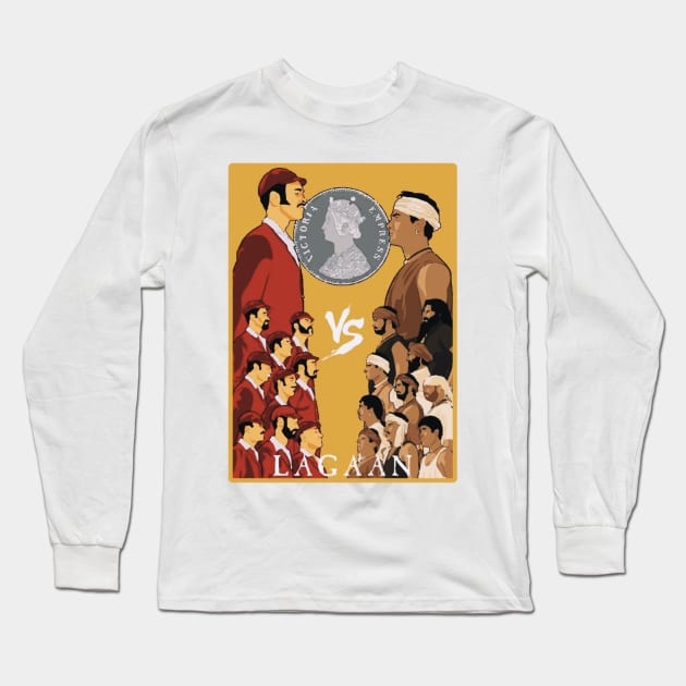 Famous Bollywood Movie Lagaan Long Sleeve T-Shirt by JammyPants